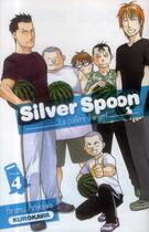 Couverture du livre « Silver spoon Tome 4 » de Hiromu Arakawa aux éditions Kurokawa