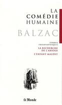 Couverture du livre « La comédie humaine t.20 » de Honoré De Balzac aux éditions Garnier Editions