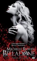 Couverture du livre « Belladone t.1 : nuit de sang » de Rowen Michelle aux éditions Milady