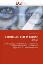 Couverture du livre « Financeurs, etat et societe civile » de Bonnaric Fanette aux éditions Editions Universitaires Europeennes