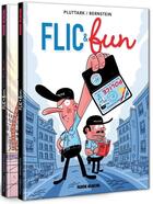 Couverture du livre « Flic & fun : t.1 et t.2 » de Jorge Bernstein et Pluttark aux éditions Fluide Glacial
