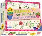 Couverture du livre « Silence ça pousse ! ; je fais mon jardin fleuri ; avec 2 pots, des graines et de la terre » de  aux éditions Deux Coqs D'or