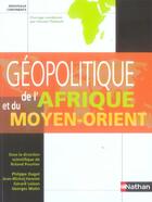 Couverture du livre « Geopolitique de l'afrique et du moyen-orient nc 2006 » de Dugot/Henriet/Loison aux éditions Nathan