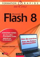 Couverture du livre « Flash 8 » de Stephane Colombot aux éditions Dunod