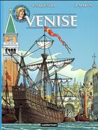 Couverture du livre « Les voyages de Jhen : Venise » de Enrico Sallustio et Martin Jacques aux éditions Casterman