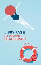 Couverture du livre « La piscine de Rosemary » de Libby Page aux éditions Le Livre De Poche