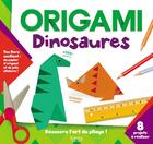 Couverture du livre « ORIGAMI ; dinosaures » de  aux éditions Kimane