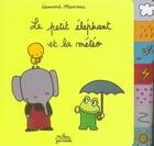 Couverture du livre « Le petit éléphant et la météo » de Edouard Manceau aux éditions Milan