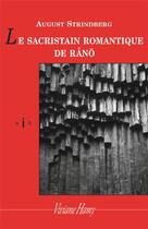 Couverture du livre « Le sacristain romantique de Ranö » de August Strindberg aux éditions Viviane Hamy