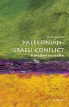 Couverture du livre « The Palestinian-Israeli Conflict: A Very Short Introduction » de Bunton Martin aux éditions Oup Oxford