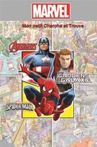 Couverture du livre « Marvel - mon petit cherche et trouve » de  aux éditions Pi Kids