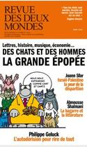Couverture du livre « REVUE DES DEUX MONDES : Le chat » de Revue Des Deux Mondes aux éditions Revue Des Deux Mondes
