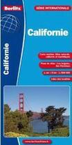 Couverture du livre « Californie ; carte routière et touristique » de  aux éditions Berlitz