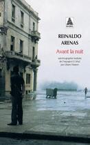 Couverture du livre « Avant la nuit » de Reinaldo Arenas aux éditions Actes Sud
