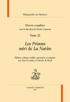 Couverture du livre « Les prisons ; La navire » de Marguerite De Navarre aux éditions Honore Champion