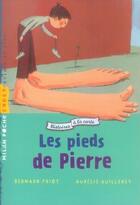 Couverture du livre « Les pieds de pierre » de Friot+Guillerey aux éditions Milan