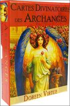 Couverture du livre « Cartes divinatoires des archanges » de Doreen Virtue aux éditions Exergue