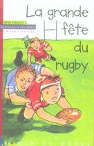 Couverture du livre « La grande fête du rugby » de Zau/Chambaz aux éditions Rue Du Monde