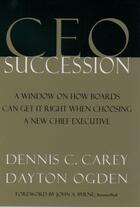 Couverture du livre « CEO Succession » de Ogden Dayton aux éditions Oxford University Press Usa