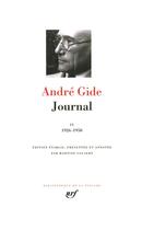 Couverture du livre « Journal Tome 2 ; 1926-1950 » de Andre Gide aux éditions Gallimard
