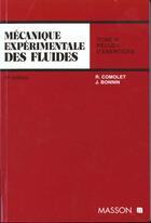 Couverture du livre « Mecanique Experimentale Des Fluides T.3 Recueil D'Exercices » de Raymond Comolet aux éditions Elsevier-masson
