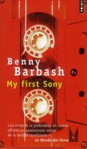 Couverture du livre « My first Sony » de Benny Barbash aux éditions Points