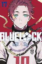 Couverture du livre « Blue lock Tome 17 » de Muneyuki Kaneshiro et Yusuke Nomura aux éditions Pika