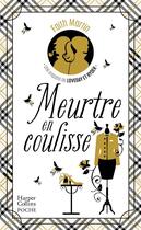 Couverture du livre « Une enquête de Loveday et Ryder Tome 3 : Meurtre en coulisse » de Faith Martin aux éditions Harpercollins