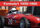 Couverture du livre « Formule 1 1950 1960 calendrier mural 2018 din a3 horizontal - en 1950 naissent les premiers » de Hanel Photograp aux éditions Calvendo