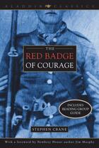 Couverture du livre « The Red Badge of Courage » de Stephen Crane aux éditions Aladdin