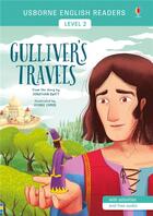 Couverture du livre « Gulliver's travels - eng readers level 2 » de Cowan/Van Doninck aux éditions Usborne
