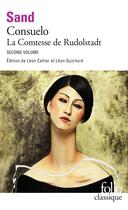 Couverture du livre « Consuelo : la comtesse de Rudolstadt t.2 » de George Sand aux éditions Folio