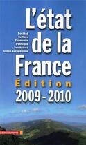 Couverture du livre « L'état de la France (édition 2009/2010) » de  aux éditions La Decouverte