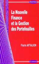 Couverture du livre « Nouvelle Finance Et Gestion » de Aftalion/Florin aux éditions Economica