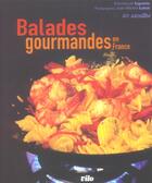 Couverture du livre « Balades gourmandes en france » de  aux éditions Vilo Pratique