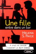 Couverture du livre « Une fille entre dans un bar » de Helena S. Paige aux éditions Michel Lafon