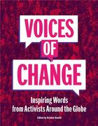 Couverture du livre « Voices of change » de Hewitt Kristen aux éditions Princeton Architectural