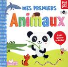 Couverture du livre « Mes premiers animaux - livre avec poster a deplier » de Karabatzia Villie aux éditions Deux Coqs D'or