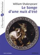 Couverture du livre « Le songe d'une nuit d'été » de William Shakespeare aux éditions Magnard