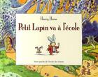 Couverture du livre « Petit Lapin va à l'école » de Harry Horse aux éditions Ecole Des Loisirs