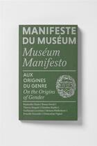 Couverture du livre « Manifeste du museum : aux origines du genre » de Bruno David aux éditions Reliefs Editions