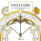 Couverture du livre « Sagittaire : mon petit cahier d'astrologie et de coloriage » de Haumea aux éditions Artemis