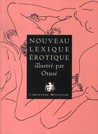 Couverture du livre « Nouveau lexique érotique » de Alfred Delvau aux éditions Vilo