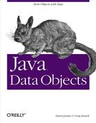 Couverture du livre « Java data objects » de Jordan aux éditions O'reilly Media