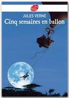 Couverture du livre « Cinq semaines en ballon » de Jules Verne aux éditions Livre De Poche Jeunesse