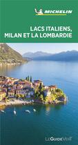 Couverture du livre « Milan et région des lacs italiens (édition 2020) » de Collectif Michelin aux éditions Michelin