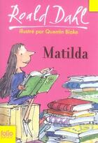 Couverture du livre « Matilda » de Roald Dahl aux éditions Gallimard-jeunesse