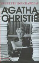 Couverture du livre « Agatha christie » de Huguette Bouchardeau aux éditions Flammarion