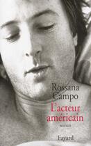 Couverture du livre « L'Acteur Americain » de Campo-R aux éditions Fayard