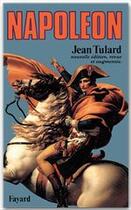Couverture du livre « Napoleon - ou le mythe du sauveur » de Jean Tulard aux éditions Fayard